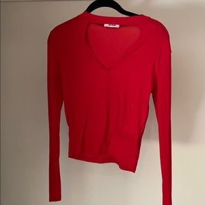 Cutout long sleeve
